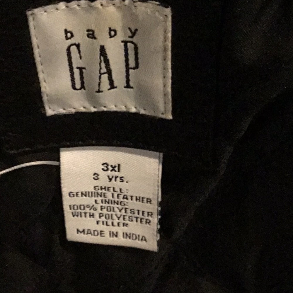 GAP Leather Jacket - Picture 4 of 6